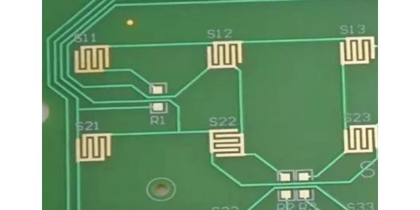 Gold-plated PCB material