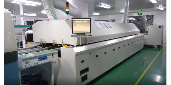 Reflow soldering during SMT assembly